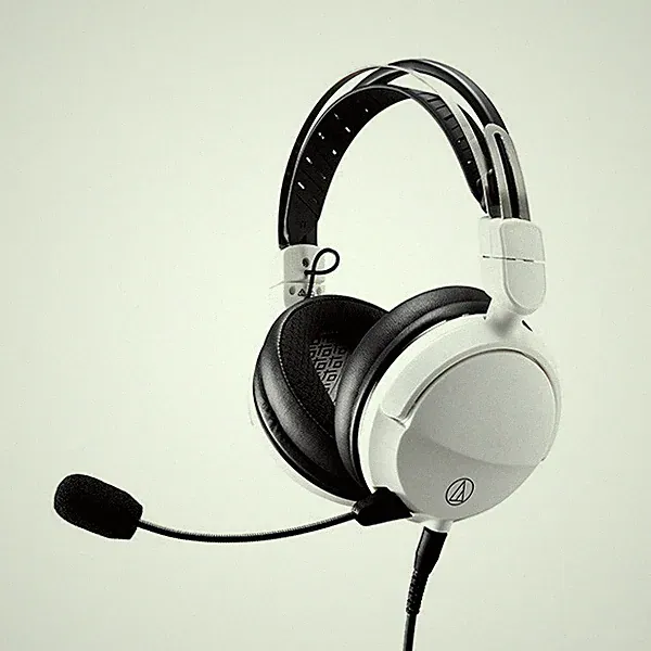 AUDIO-TECHNICA ATH-GL3 WH GAMING HEADSET GESCHLOSSEN WHITE