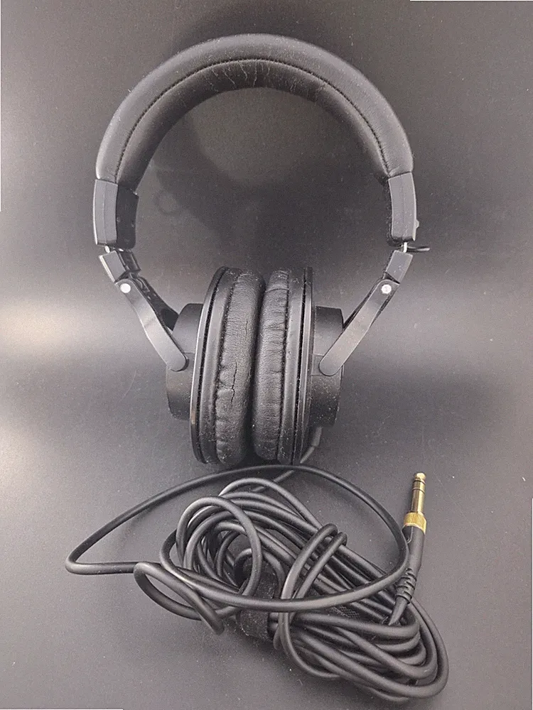 Audio-Technica ATH-M30x Kopfhörer, Schwarz Studiokopfhörer
