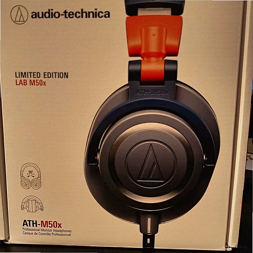 Audio-Technica ATH-M50x Limited Edition LAB Ohrumschließende Kopfhörer faltbar