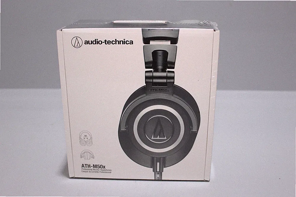 Audio-Technica ATH-M50x Studio Kopfhörer Schwarz Professional Monitor Headphones