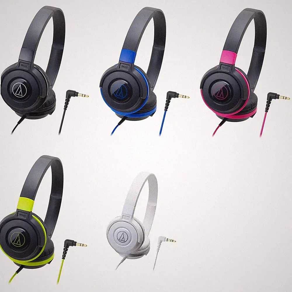 Audio-Technica ATH-S100 kabelgebundene On-Ear-Kopfhörer STREET MONITORING Japan