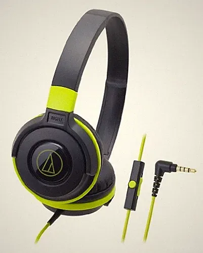 Audio-Technica ATH-S100iS BGR kabelgebundene tragbare On-Ear-Kopfhörer für Sm...