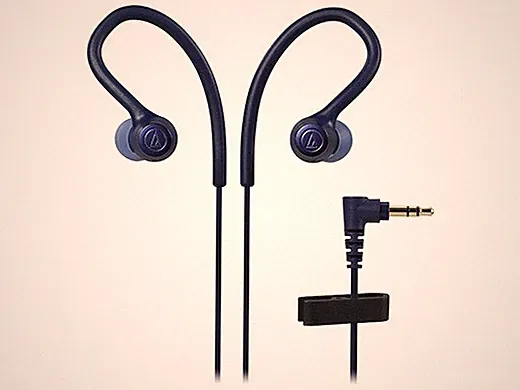 audio-technica ATH-SPORT10 SONICSPORT In-Ear Kopfhörer Blau NEU aus Japan