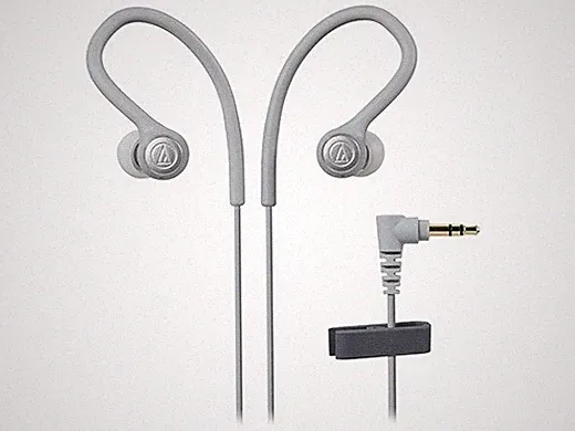 audio-technica ATH-SPORT10 SONICSPORT In-Ear Kopfhörer grau NEU aus Japan
