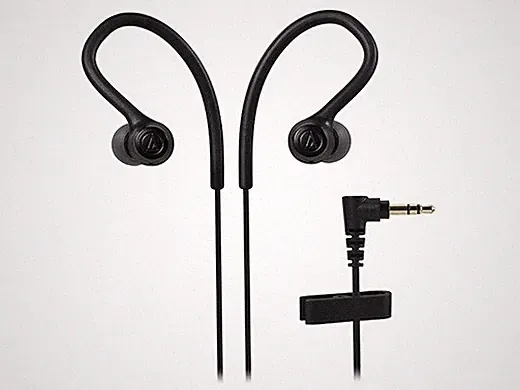 audio-technica ATH-SPORT10 SONICSPORT In-Ear Kopfhörer Schwarz NEU aus Japan