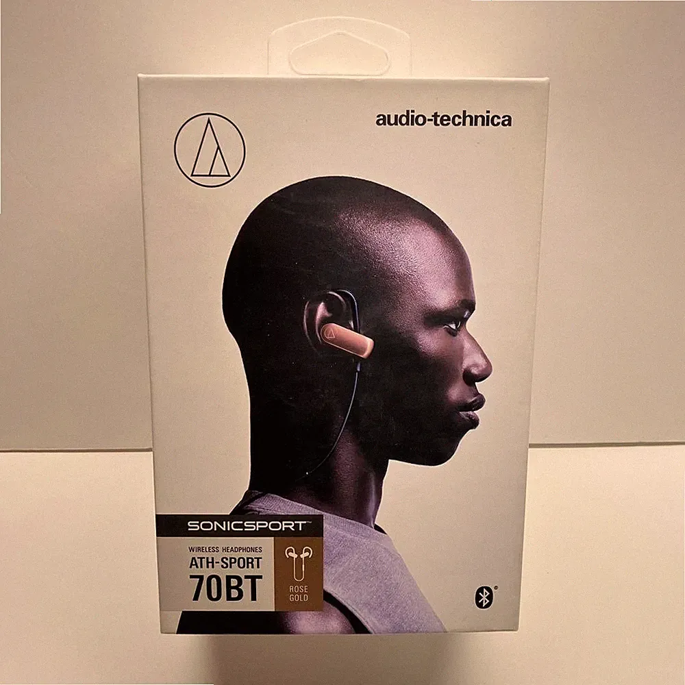 audio-technica ATH-SPORT70BT WIRELESS HEADPHONES Bluetooth ROSEGOLD DC3,7V