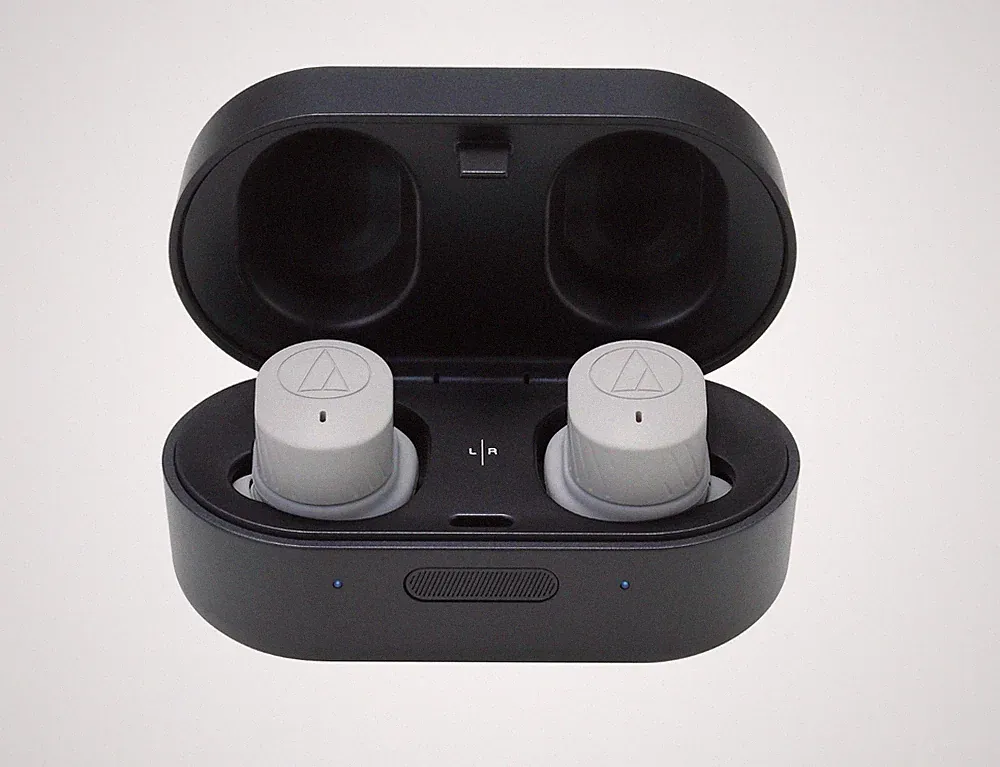 Audio-Technica ATH-SPORT7TW grau In-Ear Kopfhörer