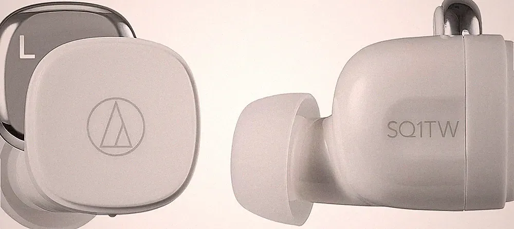audio-technica ATH-SQ1TW True Wireless Kopfhörer weiss