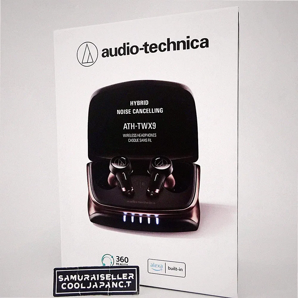 Audio Technica ATH-TWX9 Noise-Cancelling Kopfhörer kabellos aus Japan NEU