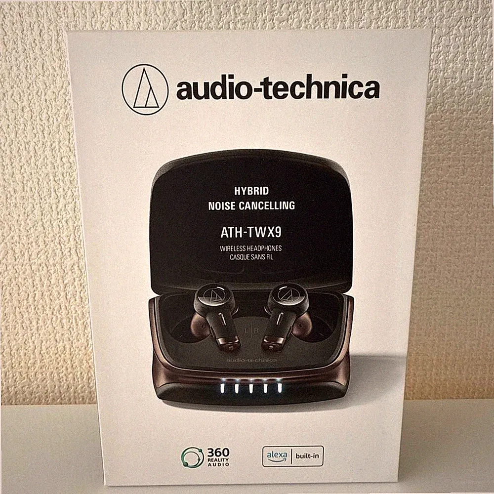 Audio Technica ATH-TWX9 Noise Cancelling Kopfhörer Kabellos Neu aus Japan