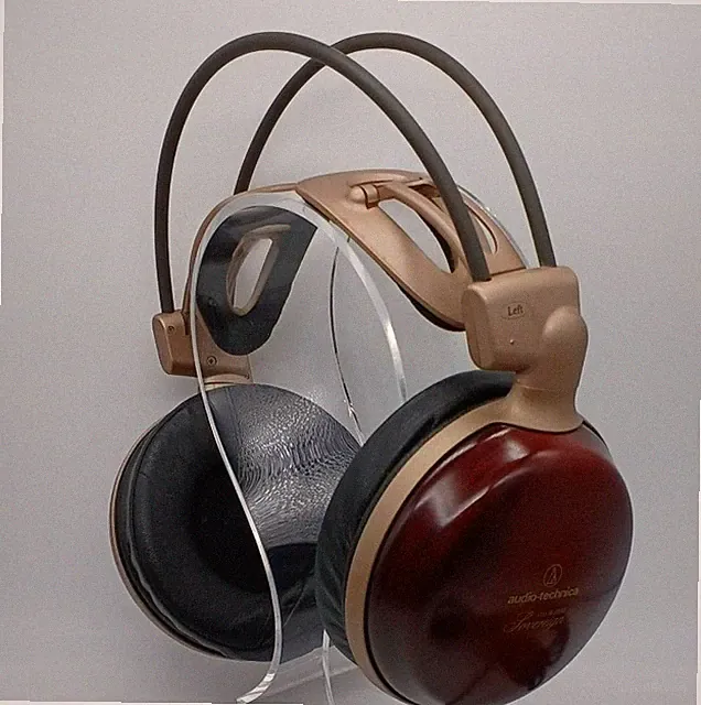 Audio Technica ATH-W1000 Wooden HiFi Headphones Closed Back Japan - Mint S+