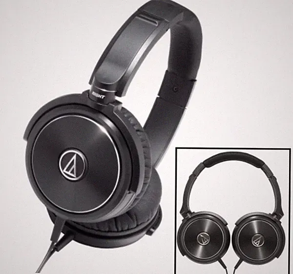 Audio Technica ATH-WS99 - On Ear-Kopfhörer mit Regler und Mikrofon | Auspackware