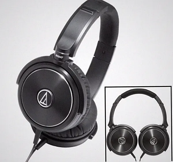Audio Technica ATH-WS99 - On Ear-Kopfhörer mit Regler und Mikrofon | Auspackware