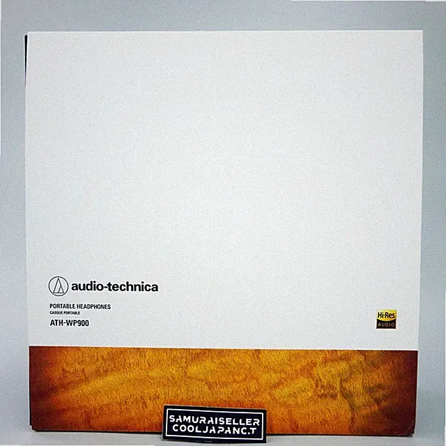 Audio-Technica Hi-Res Over Ear Kopfhörer ATH-WP900 Versiegelt Typ Holzgehäuse...