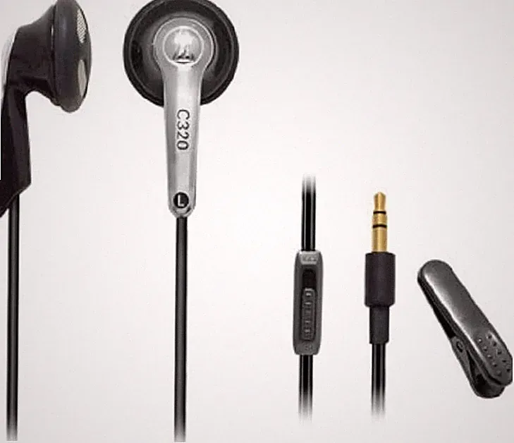 Audio Technica Japan ATH-C320 Stereo Kopfhörer mit Kabelclip