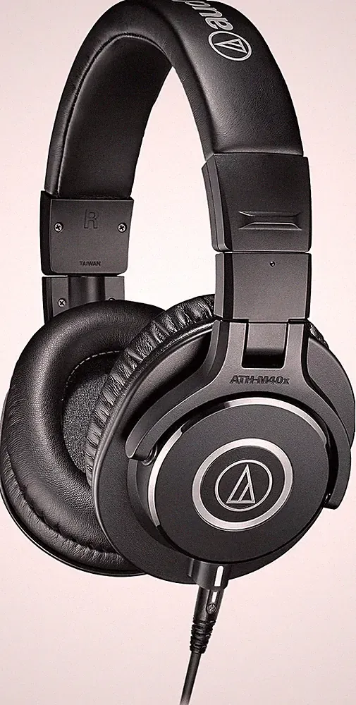 Audio-Technica M40x Professioneller Monitorkopfhörer Schwarz Headset Gaming
