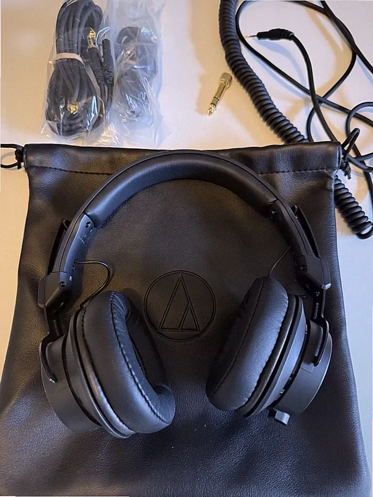 Audio-Technica M60x Auriculares Profesionales On-Ear Negro