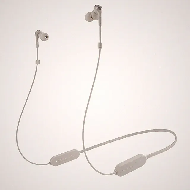 Audio-Technica SOLID BASS Wireless Kopfhörer ATH-CKS330XBT BG Beige In-Ear NEU