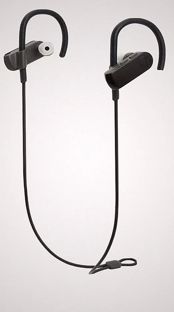 Audio Technica Sport 50BT wasserfeste kabellose In-Ohr-Kopfhörer – schwarz