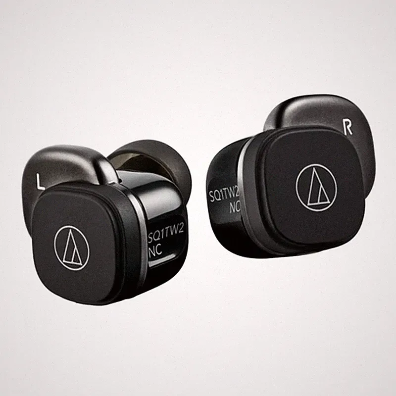Audio-Technica True Wireless Kopfhörer ATH-SQ1TW2NC BK Schwarz