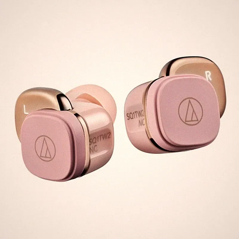 Audio-Technica True Wireless Kopfhörer ATH-SQ1TW2NC PK Pink