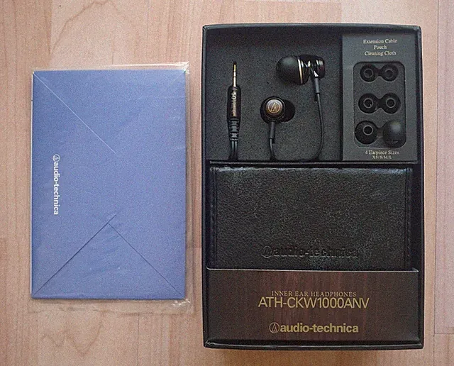 AudioTechnica Wood Headphones - 50th Anniversary LIMITED ED - ATH-CKW1000ANV