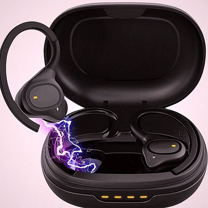 auvisio Kabellose In-Ear-Kopfhörer, Bluetooth 5.3, wasserdicht IPX7, Ladecase