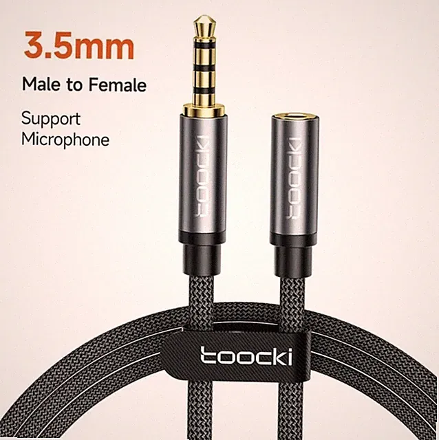 AUX Audio Jack Kabel Klinkenkabel Kopfhörerkabel 3,5mm Klinke Verlängerungskabel