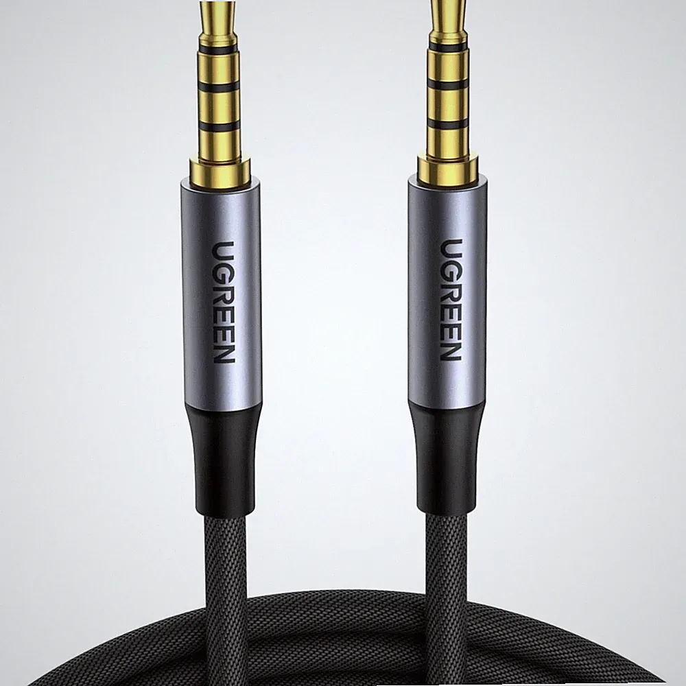 Aux Kabel 3.5mm Klinke auf 3.5mm Klinke, Mikrofon, 4-polig, 3m, für Headset,...