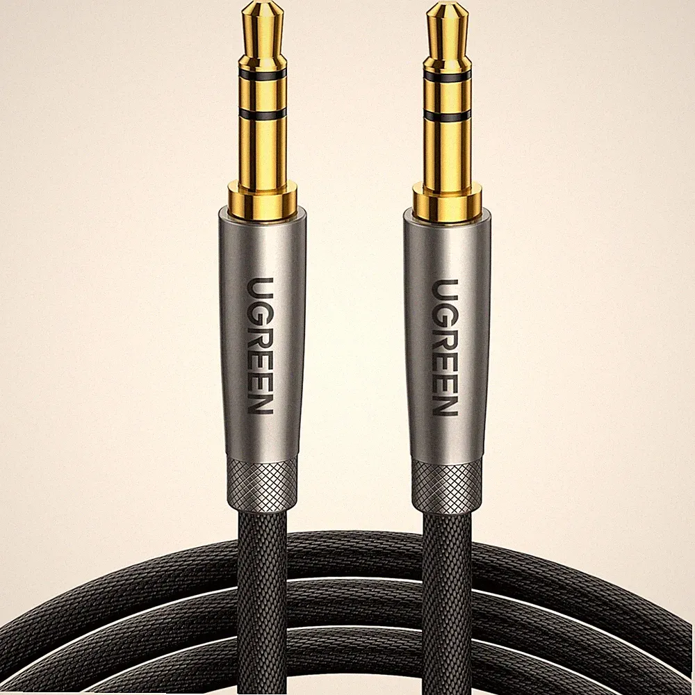 Aux Kabel 35mm Klinke auf Klinke 1m Audio Kabel Stereo Lautsprecher Kopfhörer