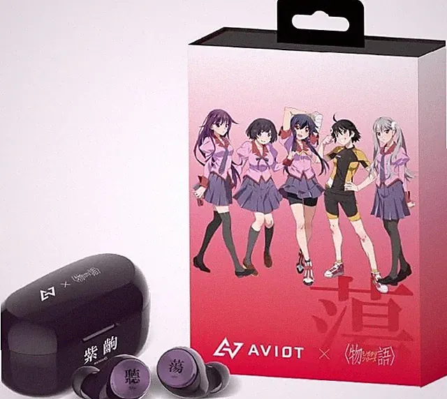 AVIOT Monogatari Serie Collaboration True Wireless Kopfhörer TE-D01v-MGT Japan