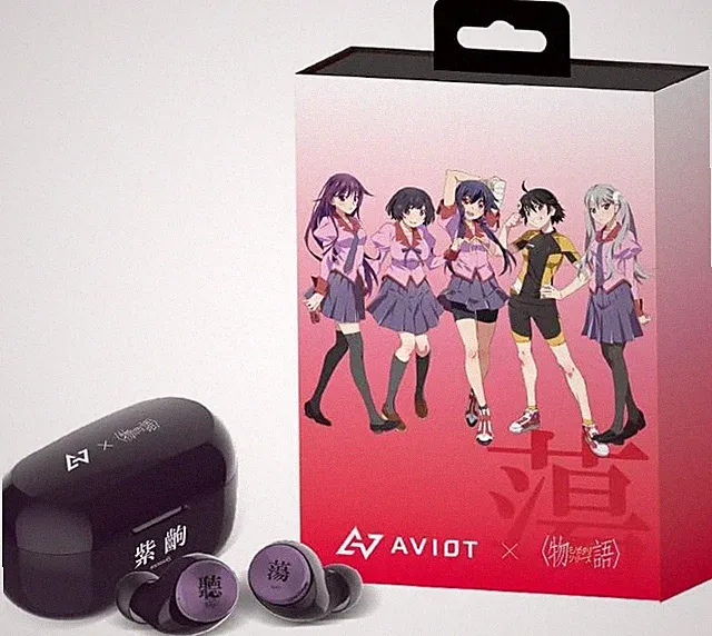 AVIOT Monogatari Serie Collaboration True Wireless Kopfhörer TE-D01v-MGT Japan