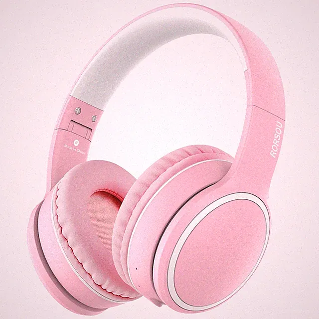 B10 Bluetooth Headphones Over Ear, 2 EQ Music ModesNormal/Bass and 50H Playti...