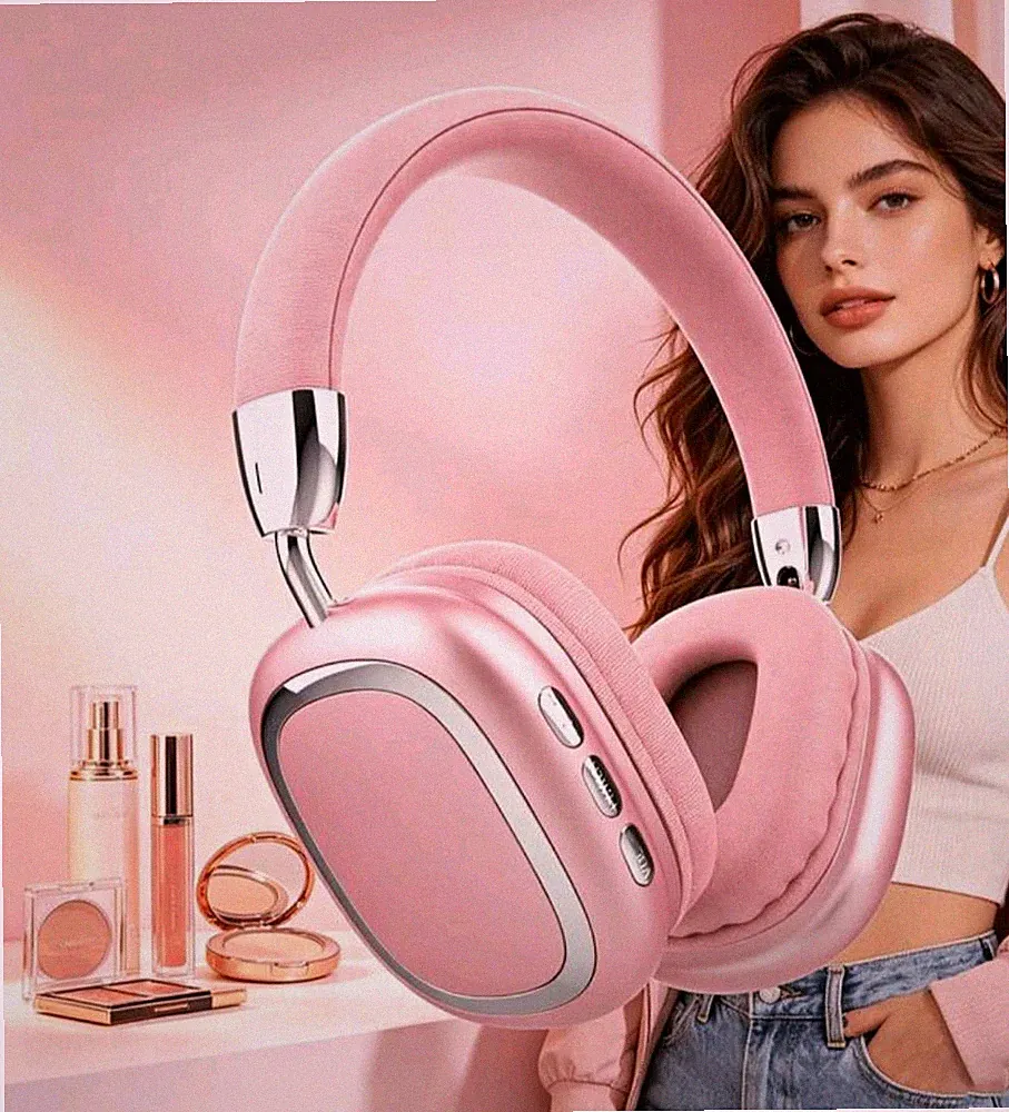 B35 Bluetooth Over-Ear Kopfhörer ohrumschließend Kopfbügel Stereo kabellos Rosa