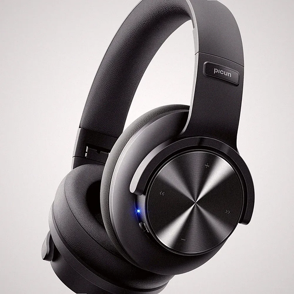 B8 Bluetooth-Kopfhörer 120 Std Akku Faltbar Over-Ear mit Touch Steuerung schwarz