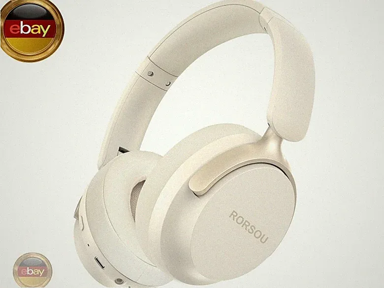 B8 Over-Ear Bluetooth Kopfhörer, 6 EQ Musik Modi, 50 stündige Laufzeit, Deep B