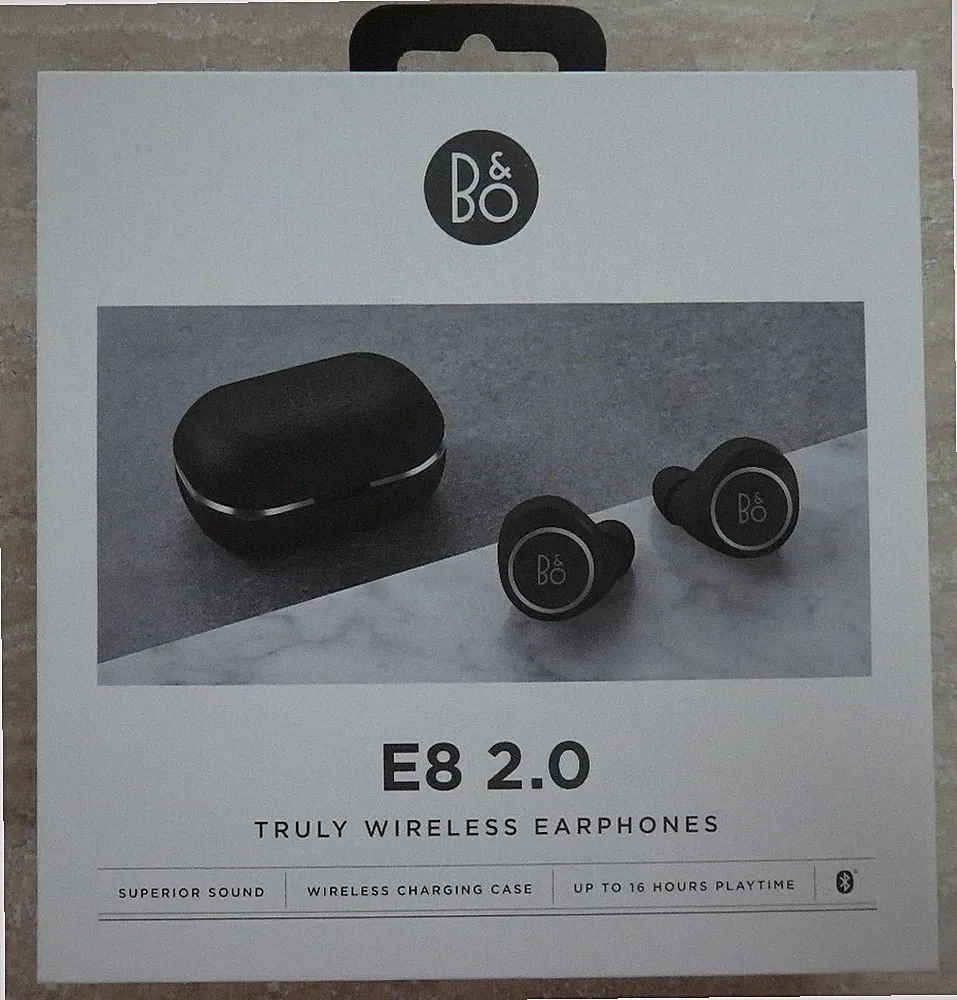 Bang & Olufsen Beoplay E8 Kabellose In Ear Kopfhörer In-Ear Schwarz
