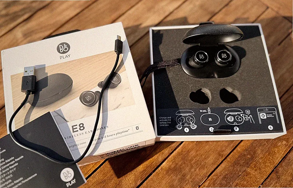 Bang & Olufsen BeoPlay E8 ☆ mit allem Zubehör ☆ Bluetooth In-Ear-Kopfhörer ☆.