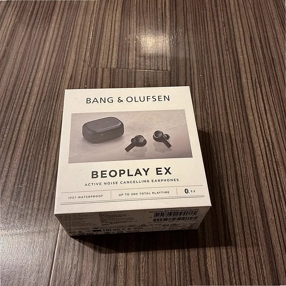 Bang & Olufsen Beoplay EX True Wireless Earbuds ANC Bluetooth IP57 Anthrazit