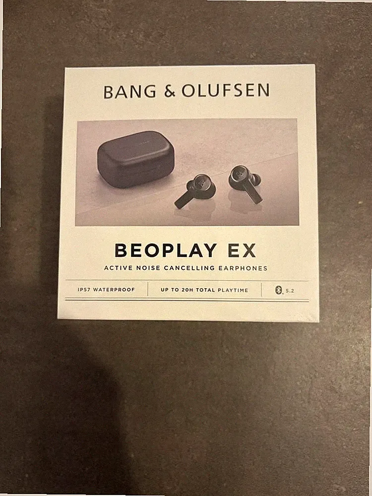 Bang & Olufsen Beoplay EX True Wireless Earbuds ANC Bluetooth IP57 Anthrazit
