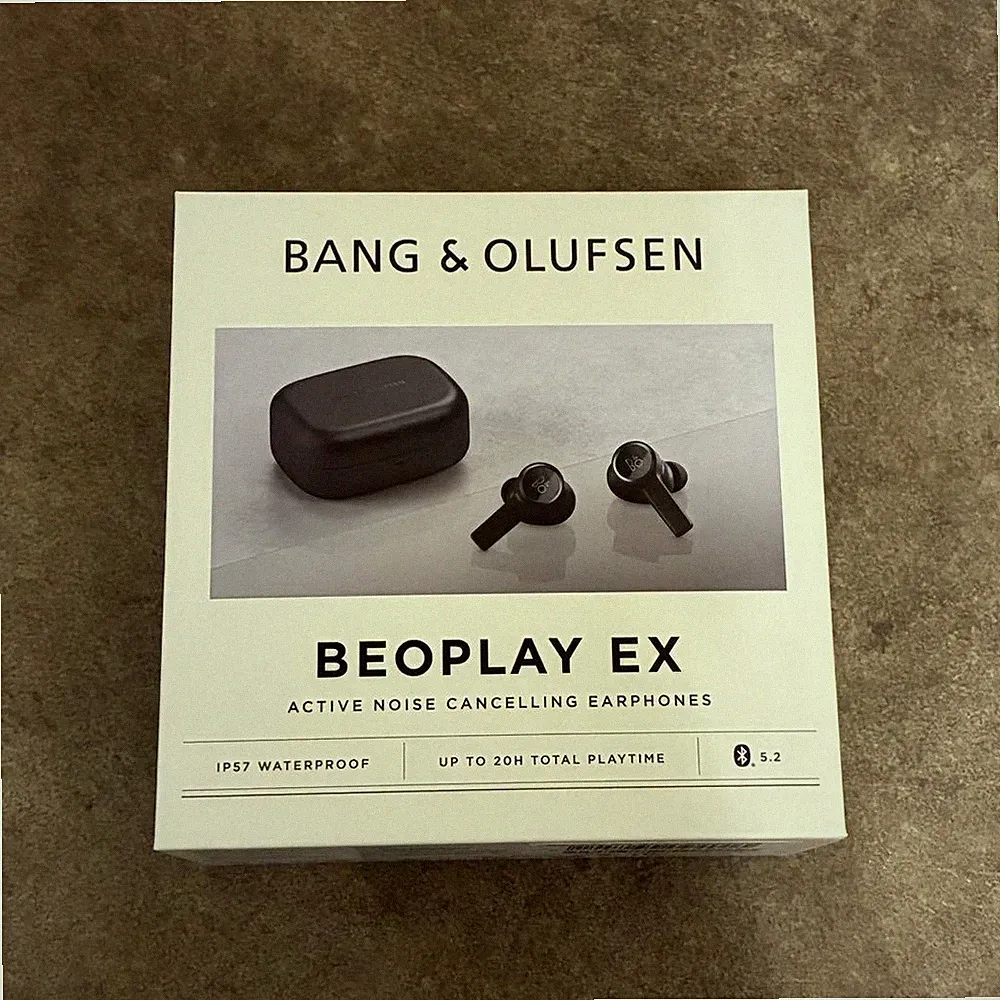 Bang & Olufsen Beoplay EX True Wireless Earbuds ANC Bluetooth IP57 Anthrazit