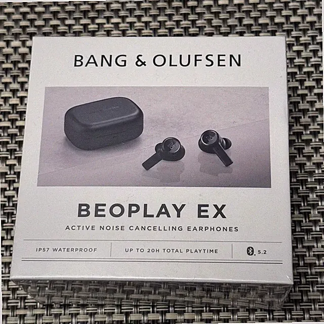 Bang & Olufsen BEOPLAY EX True Wireless Earbuds Bluetooth ANC Schwarz Anthrazit