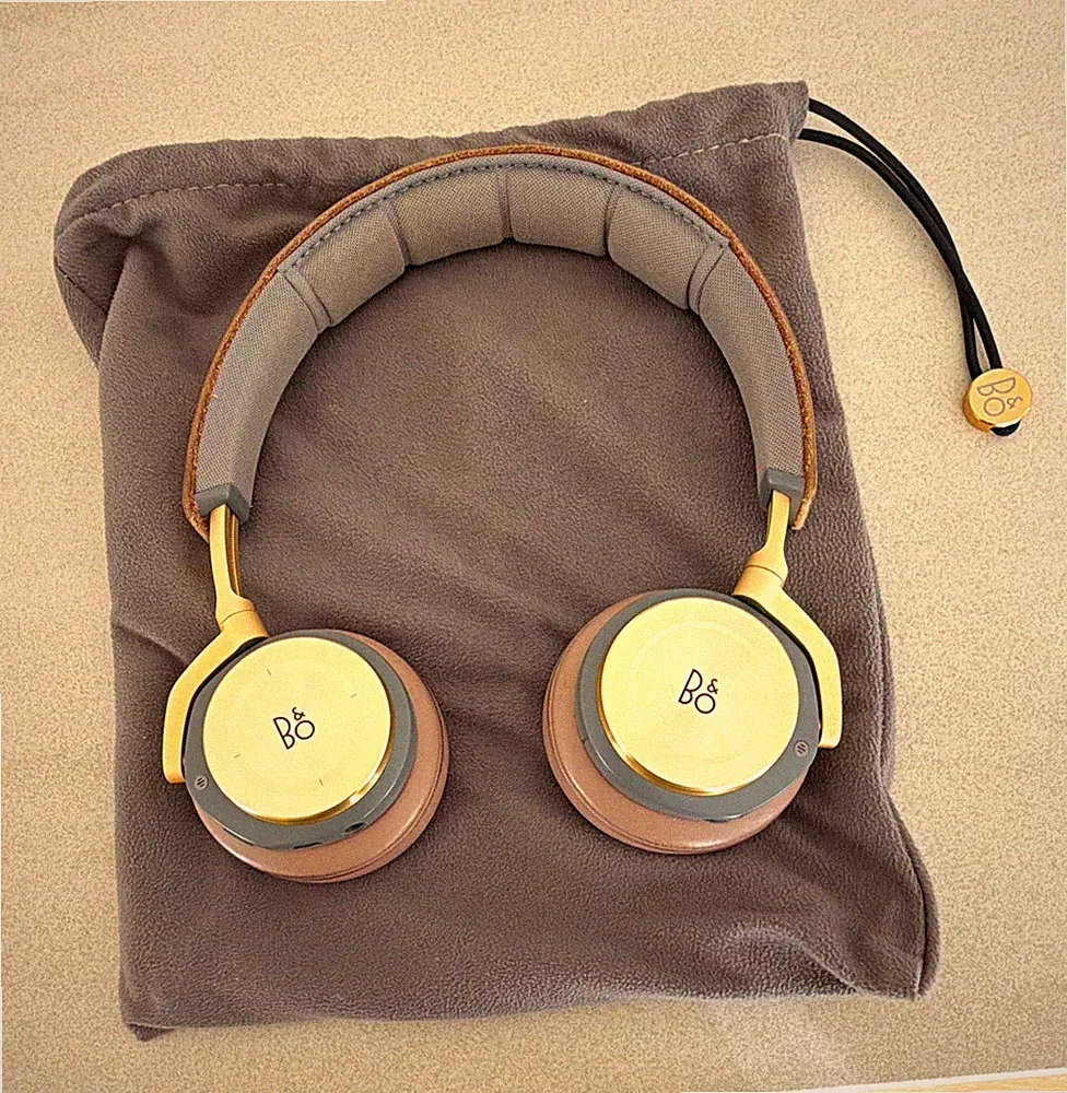 Bang & Olufsen Beoplay H8 Bluetooth On-Ear Kopfhörer kabellos Beige/Grau
