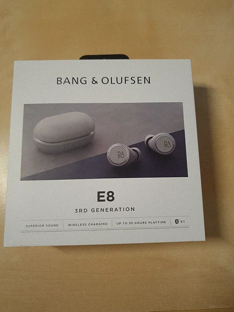 Bang & Olufsen E8 3.0 Bluetooth In-Ear-Kopfhörer - Beige in perfektem Zustand