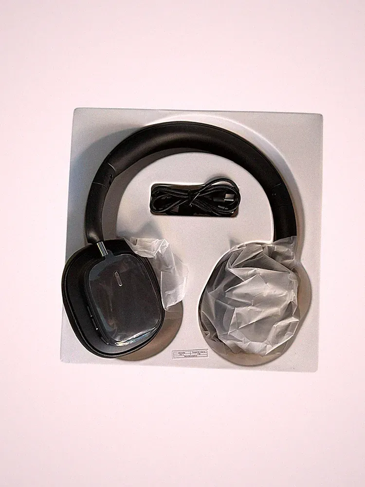 Baseus Aktive Noise Cancelling Kopfhoerer mit 100 Std LHDC Hi-Res Sound Headset