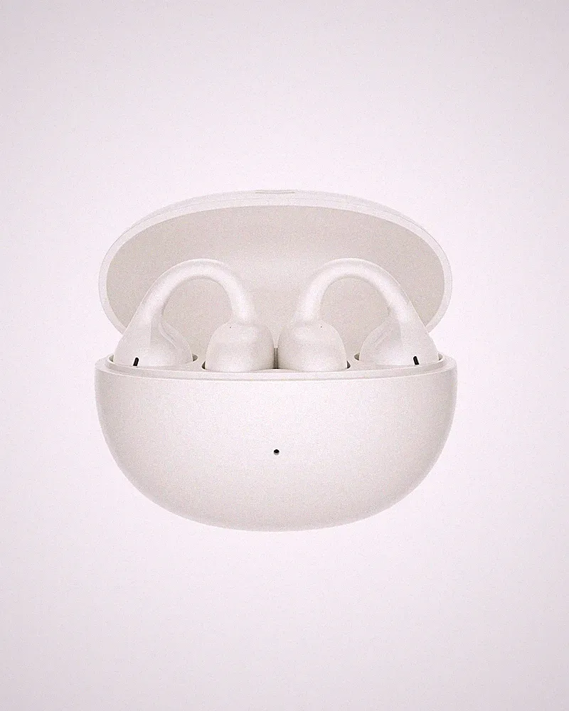 BASEUS Bass BC1 Open-Ear Bluetooth 6.0 Kopfhörer, Weiß