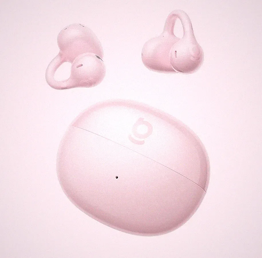 Baseus Bass BC1 Open Ear Earbuds Clip-On Headphones Open-Ring Rosa