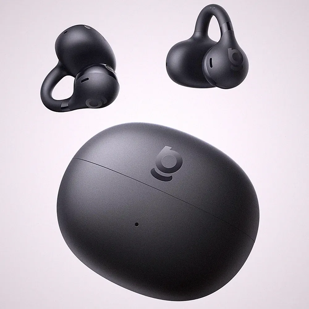 Baseus Bass BC1 Open-Ear TWS Clip-on Type Cluster Black Kopfhörer