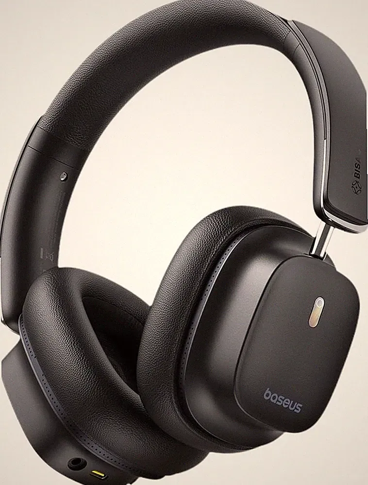 Baseus Bluetooth Over Ear Kopfhörer Aktive Geräuschunterdrückung Space Audio 65H