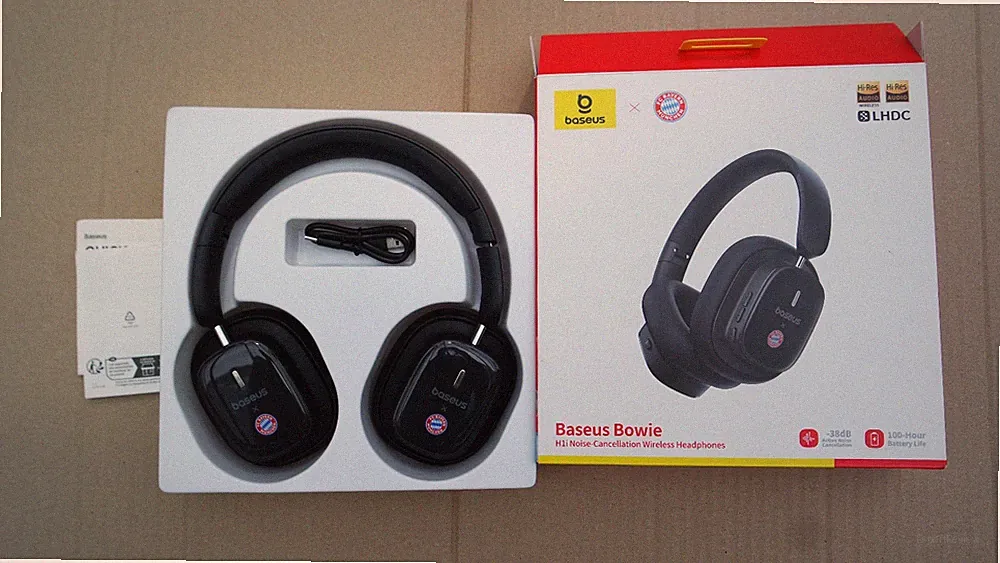 Baseus Bowie H1i Aktive Noise Cancelling ANC Over-Ear Bluetooth Kopfhörer